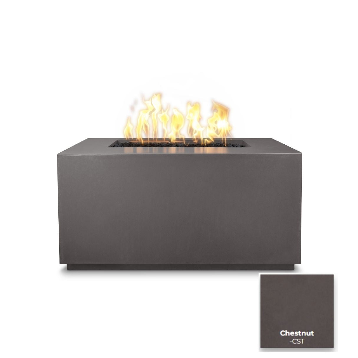 The Outdoor Plus Pismo Concrete Gas Fire Pit.