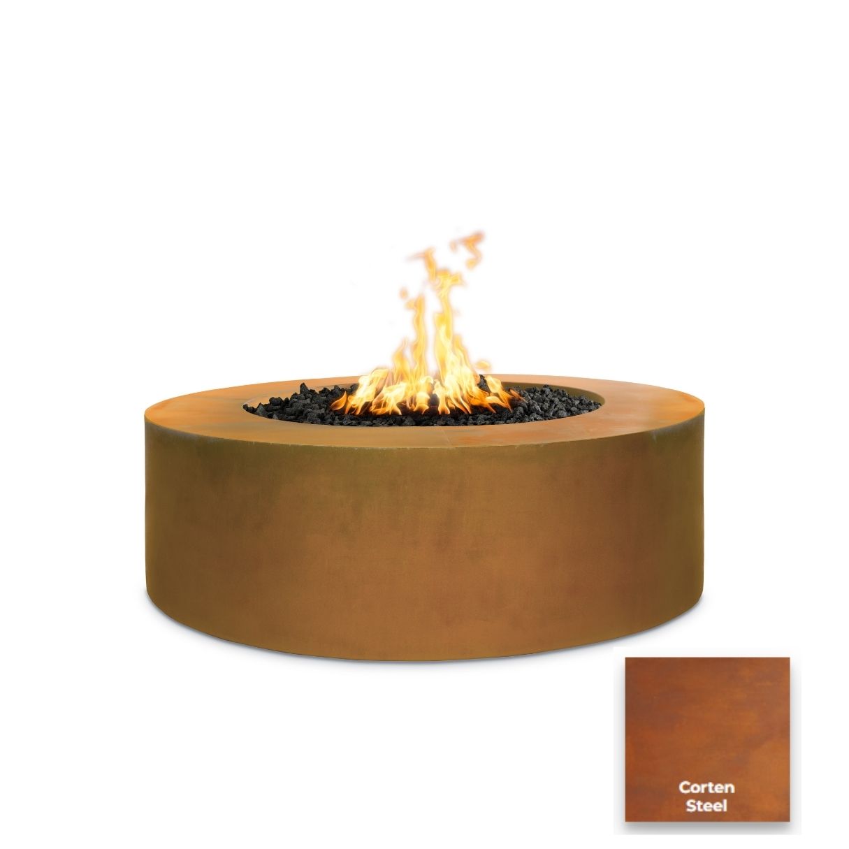 The Outdoor Plus Unity Steel Fire Pit - 24" Tall.