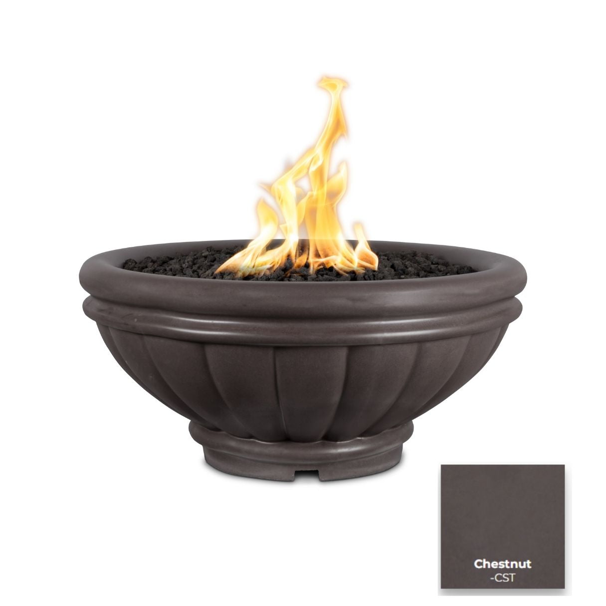 The Outdoor Plus Roma Concrete Fire Bowl.