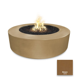 The Outdoor Plus Florence Concrete Fire Pit 72".