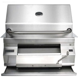Fire Magic Legacy 30-Inch Freestanding Charcoal Grill With Smoker Oven/Hood (24-SC01C-61).