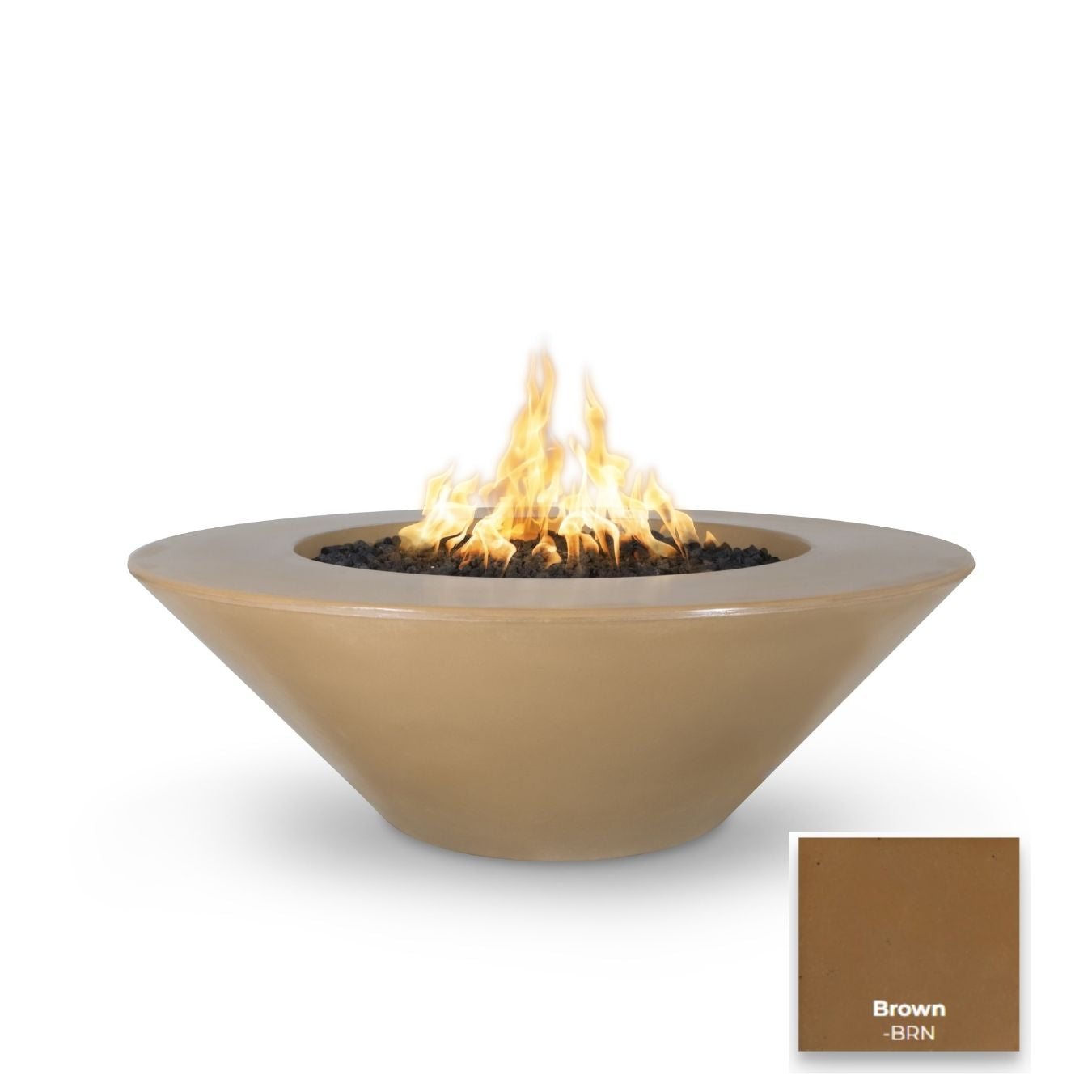The Outdoor Plus Cazo Concrete Fire Pit.
