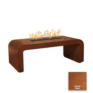 The Outdoor Plus Calabasas Metal Fire Table.