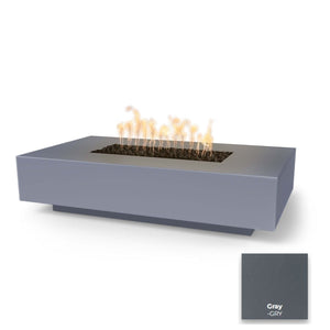 The Outdoor Plus Cabo Linear Concrete Fire Pit.