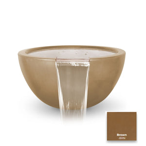 The Outdoor Plus Luna Concrete Water Bowl 30".