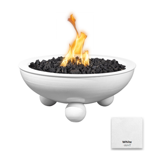 The Outdoor Plus Sedona Fire Bowl with Round Legs.