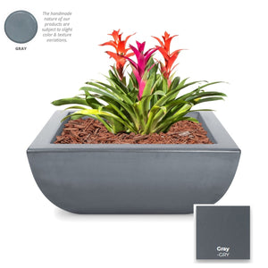 The Outdoor Plus Avalon Concrete Planter Bowl.