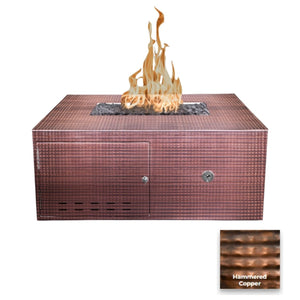 The Outdoor Plus Gallaway Low Profile Fire Pit.