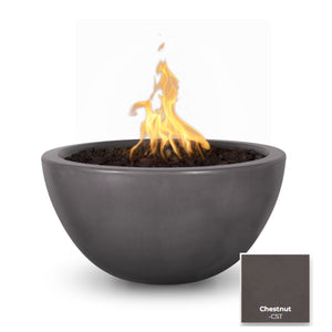 The Outdoor Plus Luna Concrete Fire Bowl.