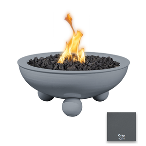 The Outdoor Plus Sedona Fire Bowl with Round Legs.