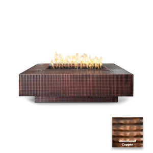 The Outdoor Plus Cabo Linear Metal Fire Pit.
