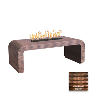 The Outdoor Plus Calabasas Metal Fire Table.