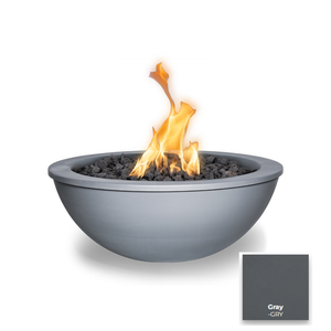 The Outdoor Plus Sedona Powdercoated Steel Fire Bowl.