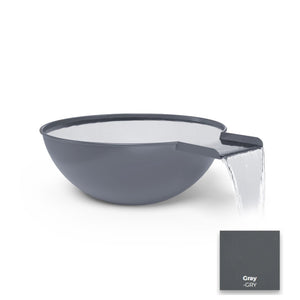 The Outdoor Plus Sedona Powder coated Steel Water Bowl.