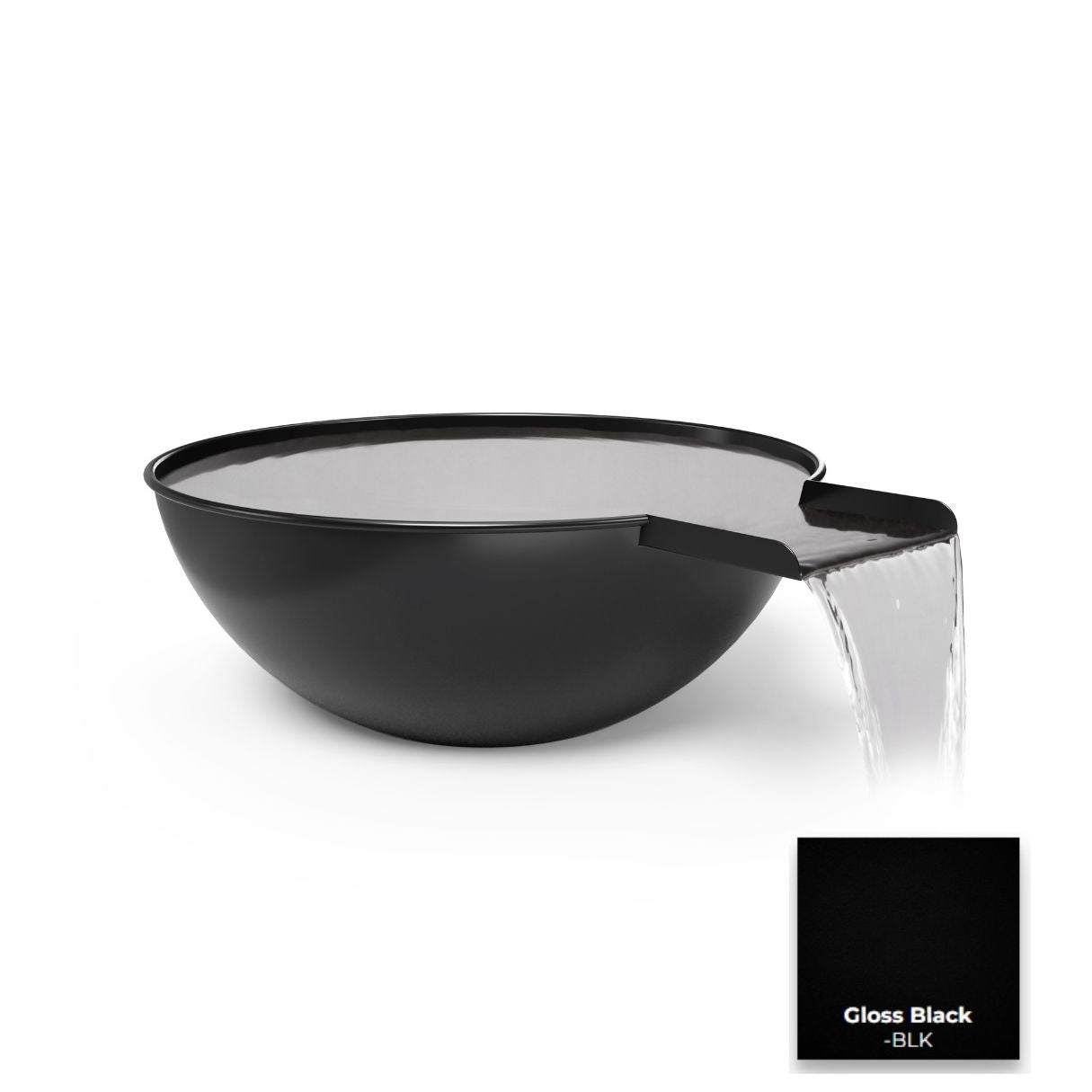 The Outdoor Plus Sedona Powder coated Steel Water Bowl.