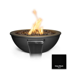 The Outdoor Plus Sedona Powdercoated Steel Fire & Water Bowl.