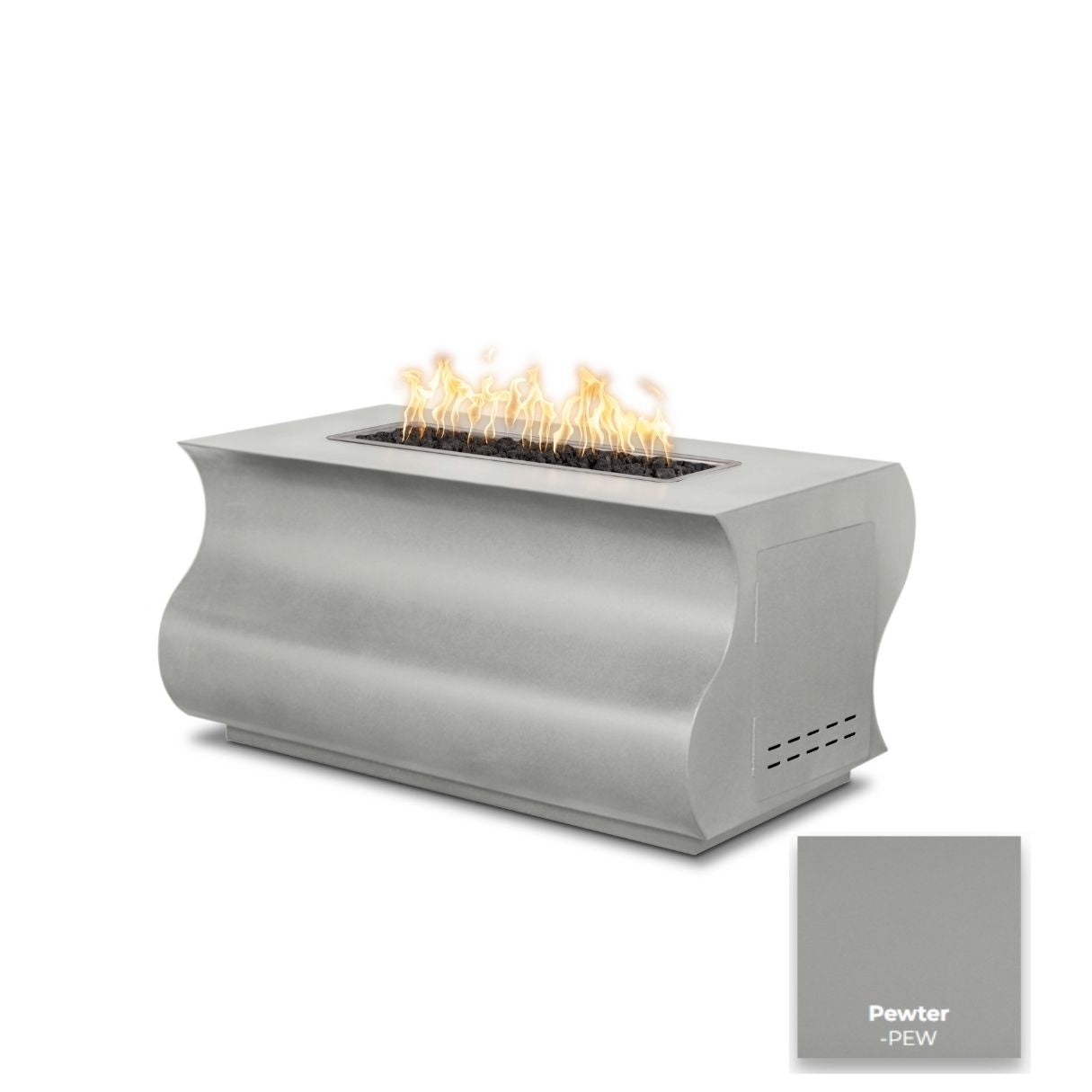 The Outdoor Plus Tidal Metal Fire Pit.