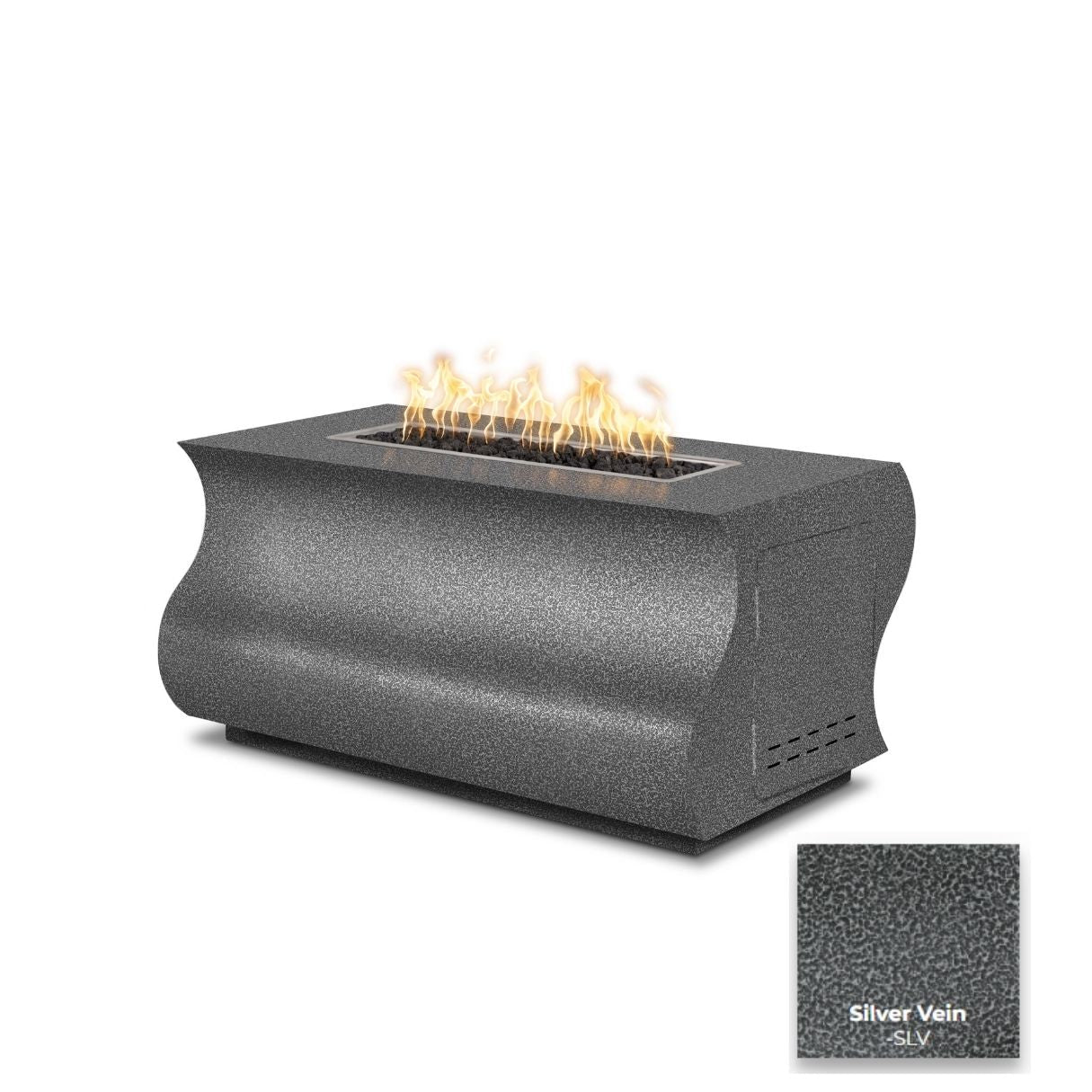 The Outdoor Plus Tidal Metal Fire Pit.