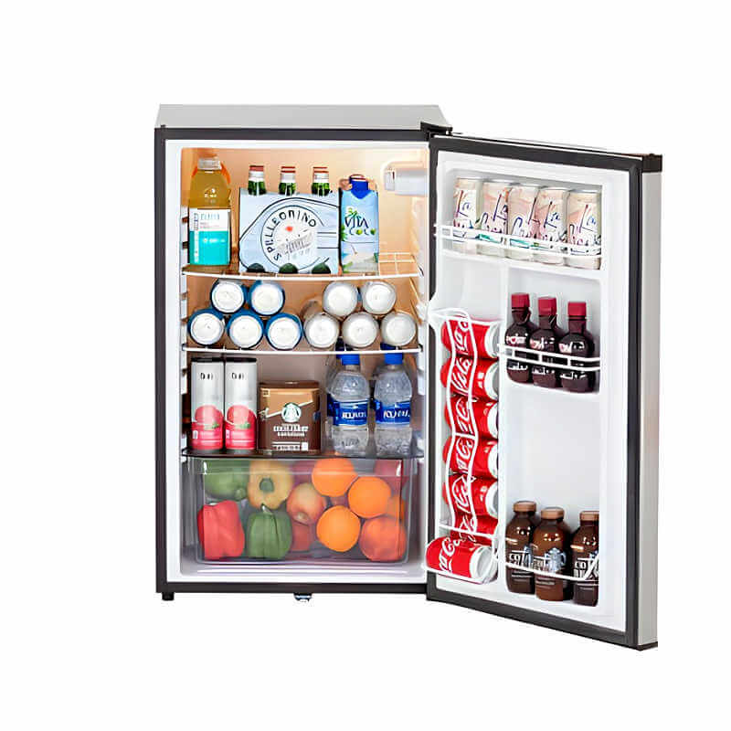 TrueFlame 22 Inch 4.1 Cu. Ft. Compact Refrigerator.