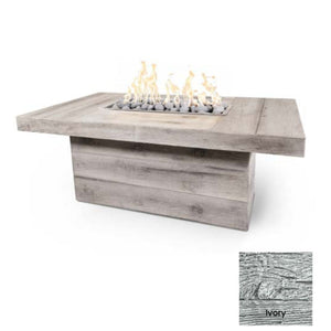 The Outdoor Plus Grove Wood Grain Fire Pit.