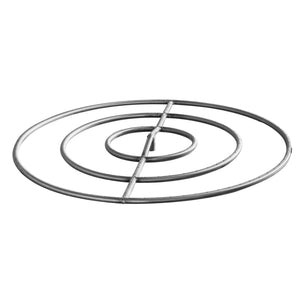 Round Stainless Steel Burner by The Outdoor Plus.