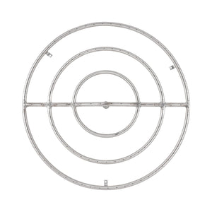 Round Stainless Steel Burner by The Outdoor Plus.