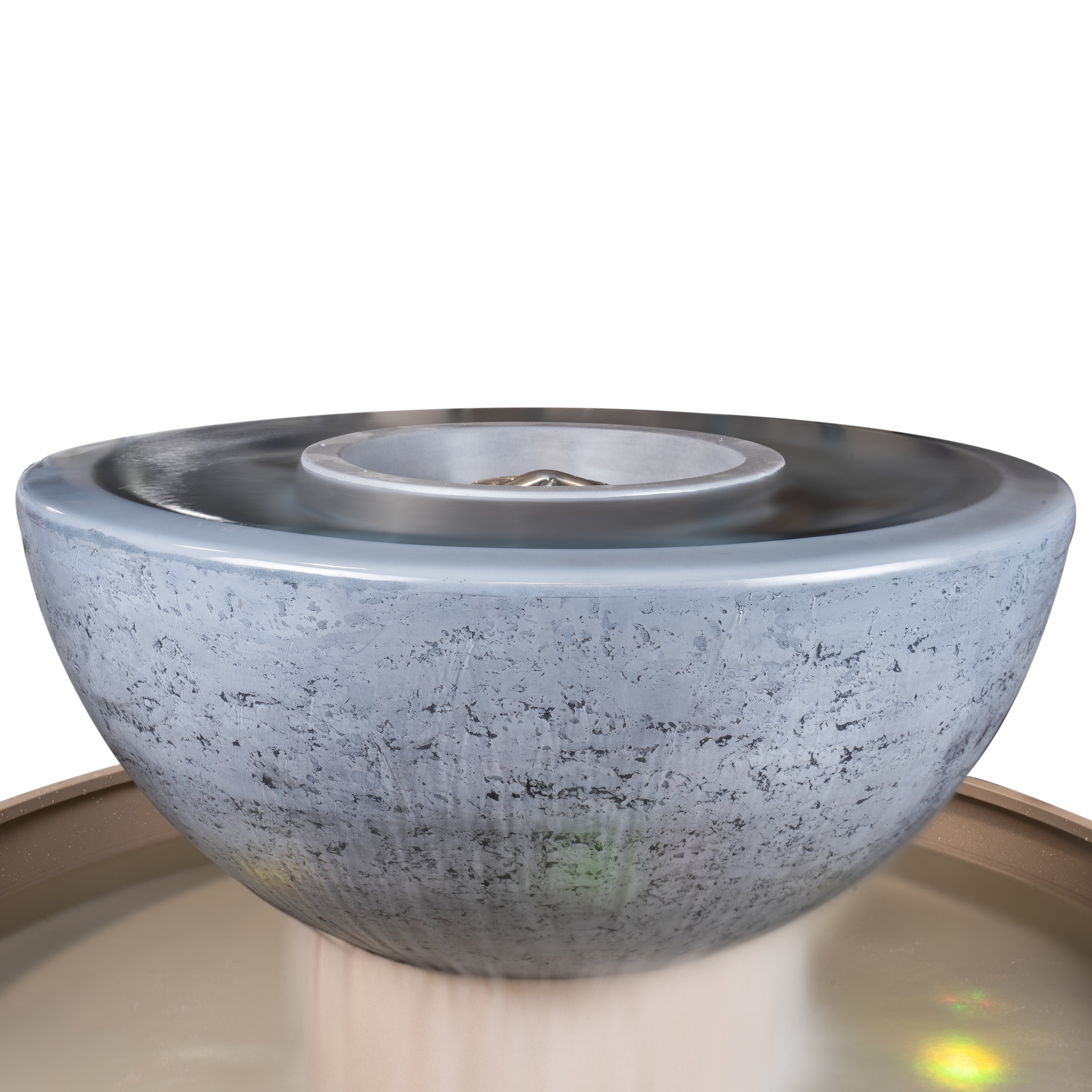 The Outdoor Plus Sedona Self Contained Fire Bowl Unit 360°.