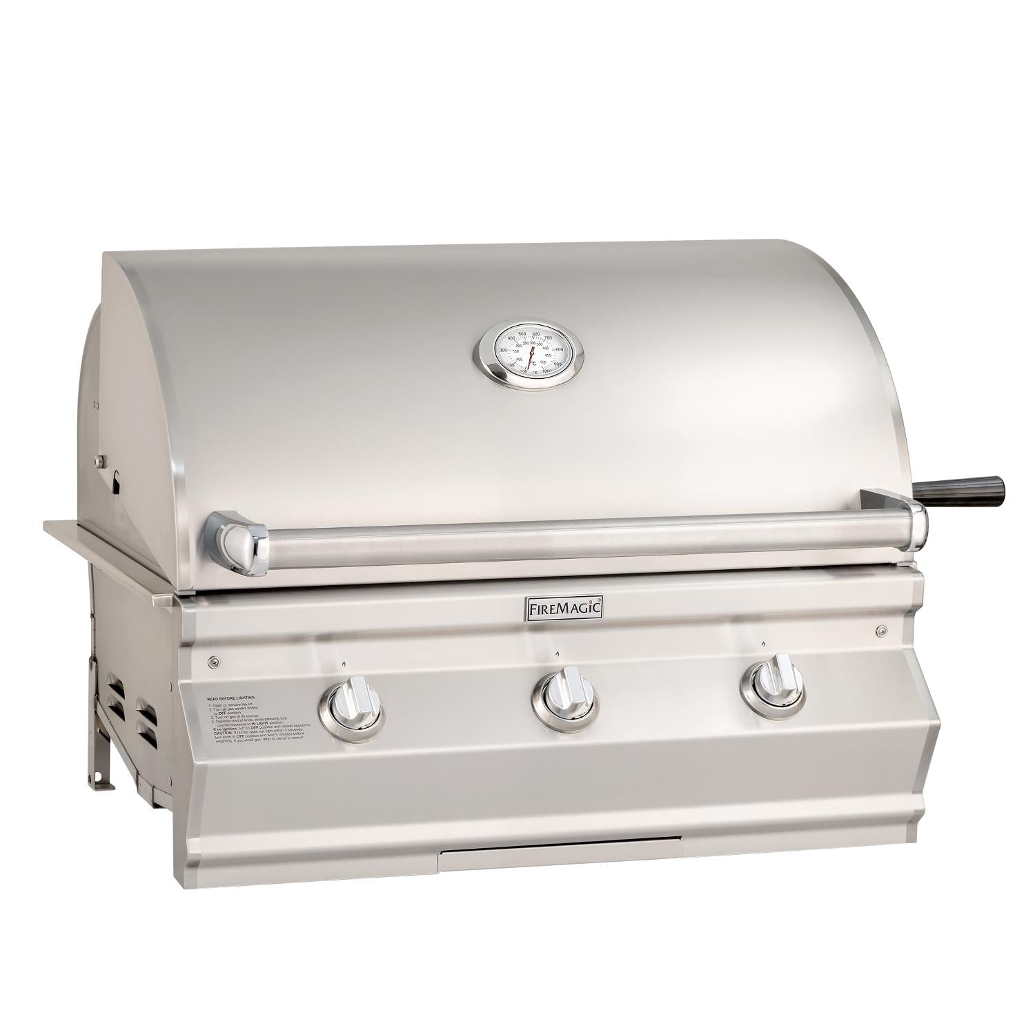 Fire Magic Choice Multi-User Accessible CMA540I 30-Inch Built-In Natural Gas Grill With Analog Thermometer (CMA540I-RT1N).