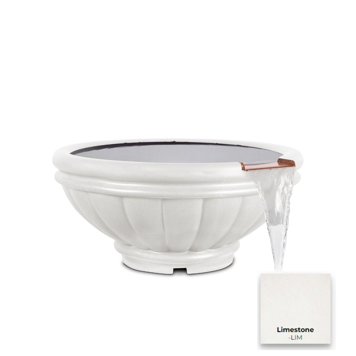 The Outdoor Plus Roma Concrete Water Bowl.