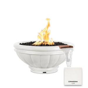 The Outdoor Plus Roma Concrete Fire & Water Bowl.