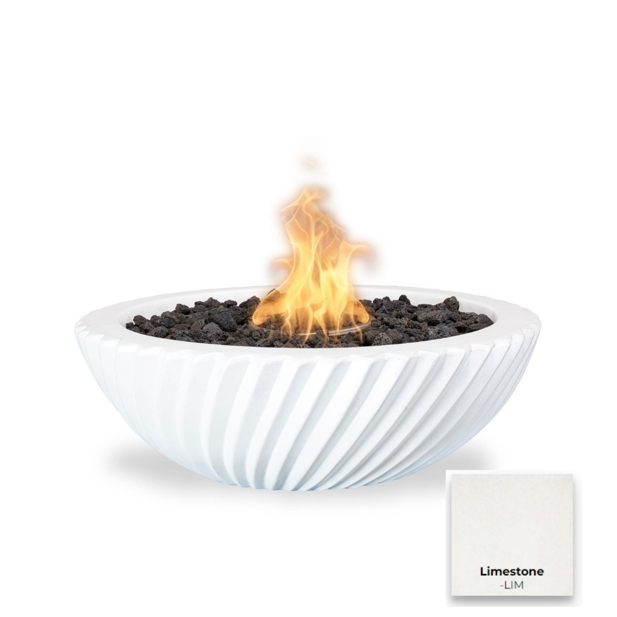 The Outdoor Plus Sedona 2.0 Concrete Fire Bowl.