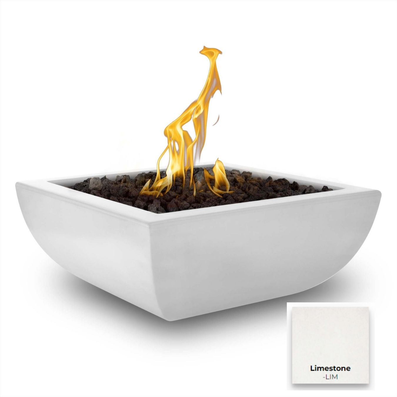 The Outdoor Plus Avalon Concrete Fire Bowl.