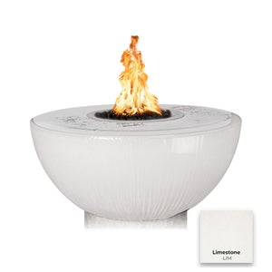The Outdoor Plus Sedona 360° Concrete Fire & Water Bowl.