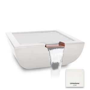 The Outdoor Plus Avalon Concrete Water Bowl.