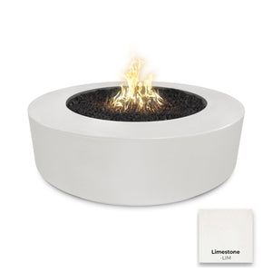 The Outdoor Plus Florence Concrete Fire Pit 72".