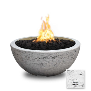 The Outdoor Plus Luna Concrete Fire Bowl.