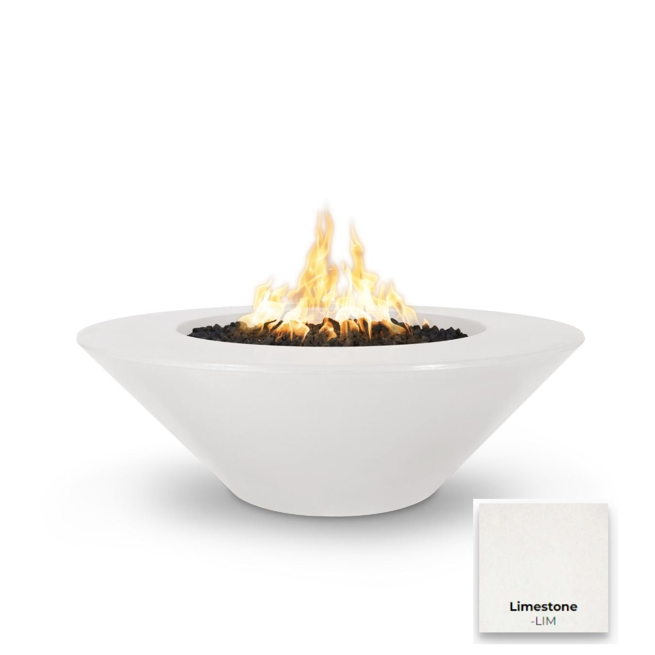 The Outdoor Plus Cazo Concrete Fire Pit.