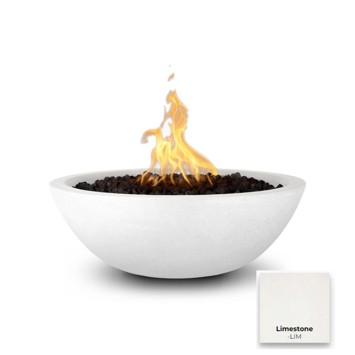 The Outdoor Plus Sedona Concrete Fire Bowl.