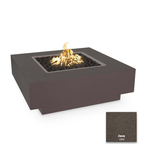 The Outdoor Plus Cabo Square Metal Fire Pit.