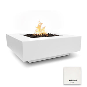 The Outdoor Plus Cabo Square Concrete Fire Pit.
