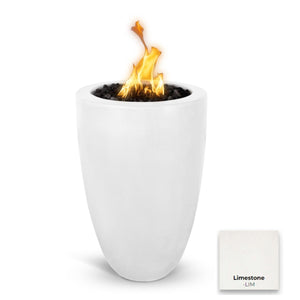 The Outdoor Plus Castillo Concrete Fire Pillar.