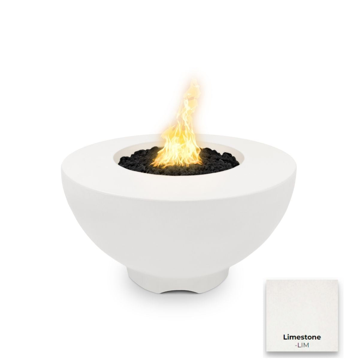 The Outdoor Plus Sienna Concrete Fire Pit.