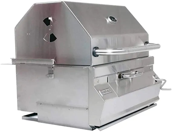 Fire Magic Legacy 30-Inch Freestanding Charcoal Grill With Smoker Oven/Hood (24-SC01C-61).
