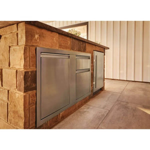 Napoleon BI-4224-1D1W - 42" x 24" Large Door & Waste Bin Drawer Combo.