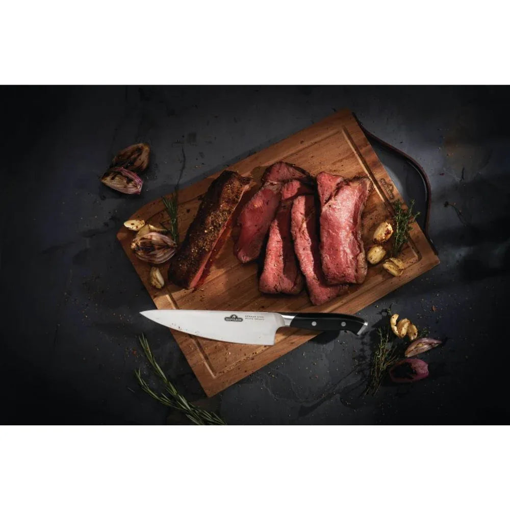 Napoleon Premium Cutting Board w/ Stainless Steel Knife.