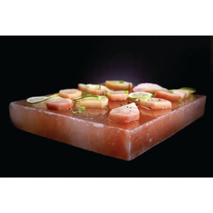 Napoleon 70025 Himalayan Salt Block with Stainless Steel Topper.