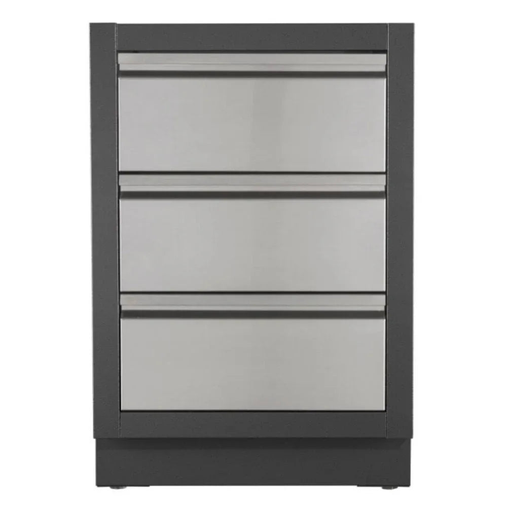 Napoleon Oasis 100 Outdoor Kitchen Island w/ Built-in 500 Series 32 Grill.