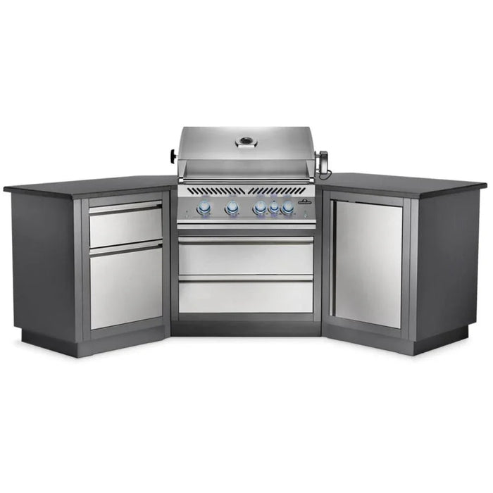 Napoleon Oasis 200 Outdoor Kitchen Island with Built in 700 Series 32 Grill.