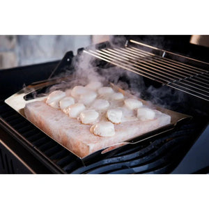 Napoleon 70025 Himalayan Salt Block with Stainless Steel Topper.