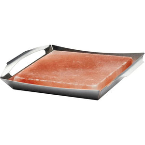 Napoleon 70025 Himalayan Salt Block with Stainless Steel Topper.